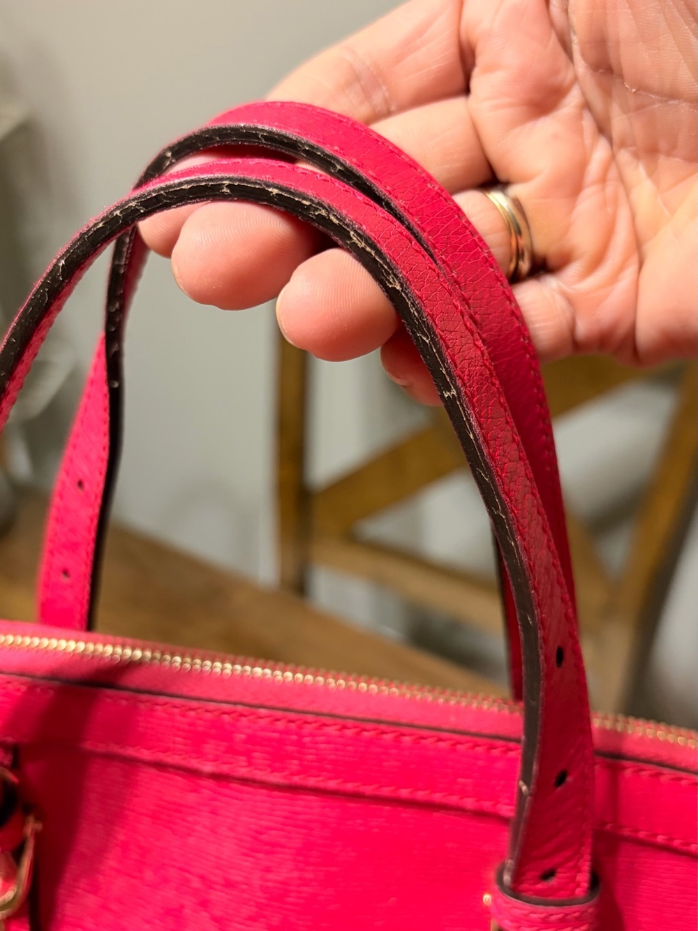 Gucci Hot Pink Dome Satchel with Gold Hardware - Picture 12 of 16